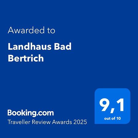 Landhaus 바트베르트리흐 외부 사진